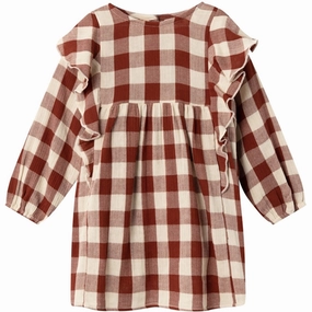 Versatile Fit Lil'Atelier Fired Brick Rosali Dress