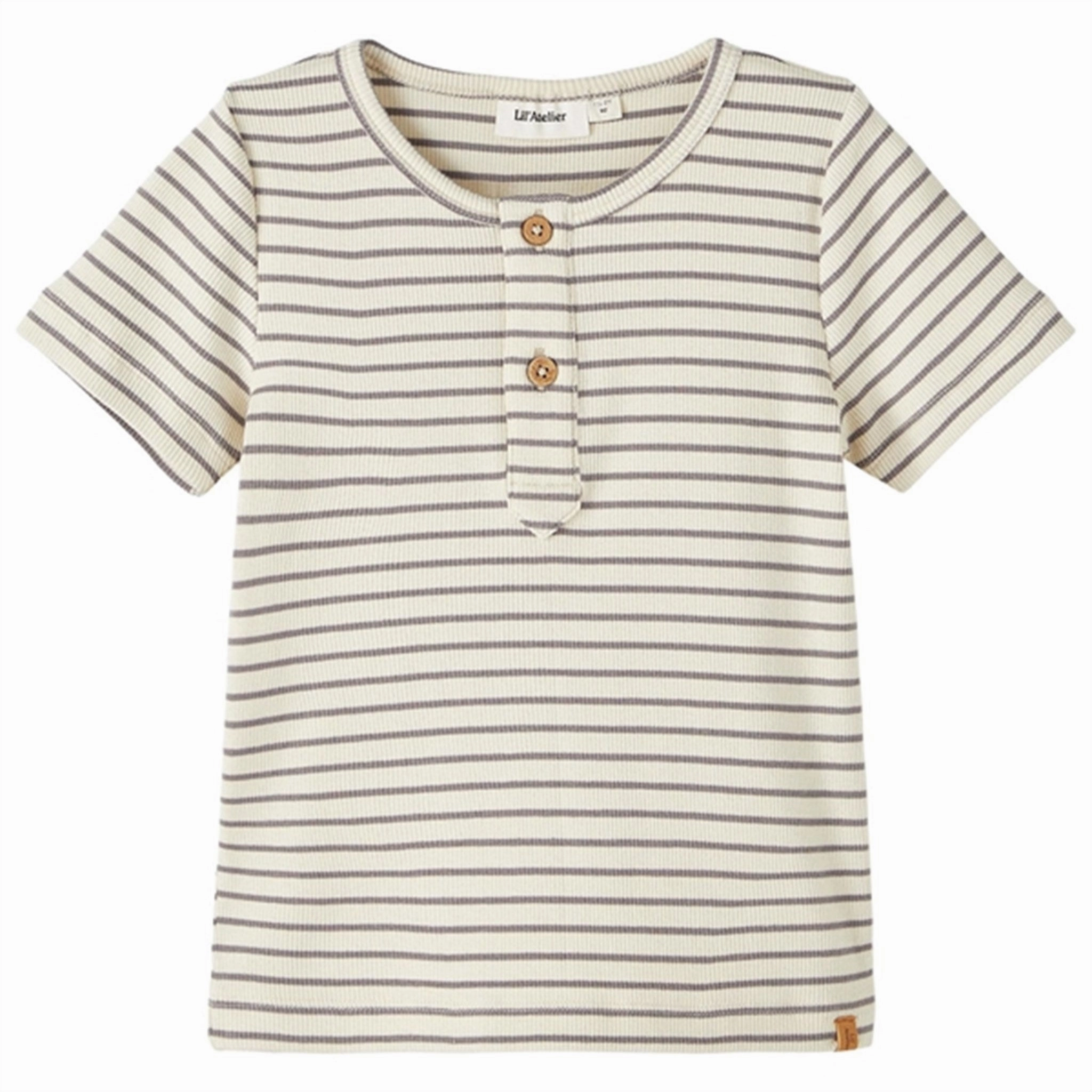 Everyday Look Skinny Fit Lil'Atelier Frost Gray Gago Slim T-Shirt