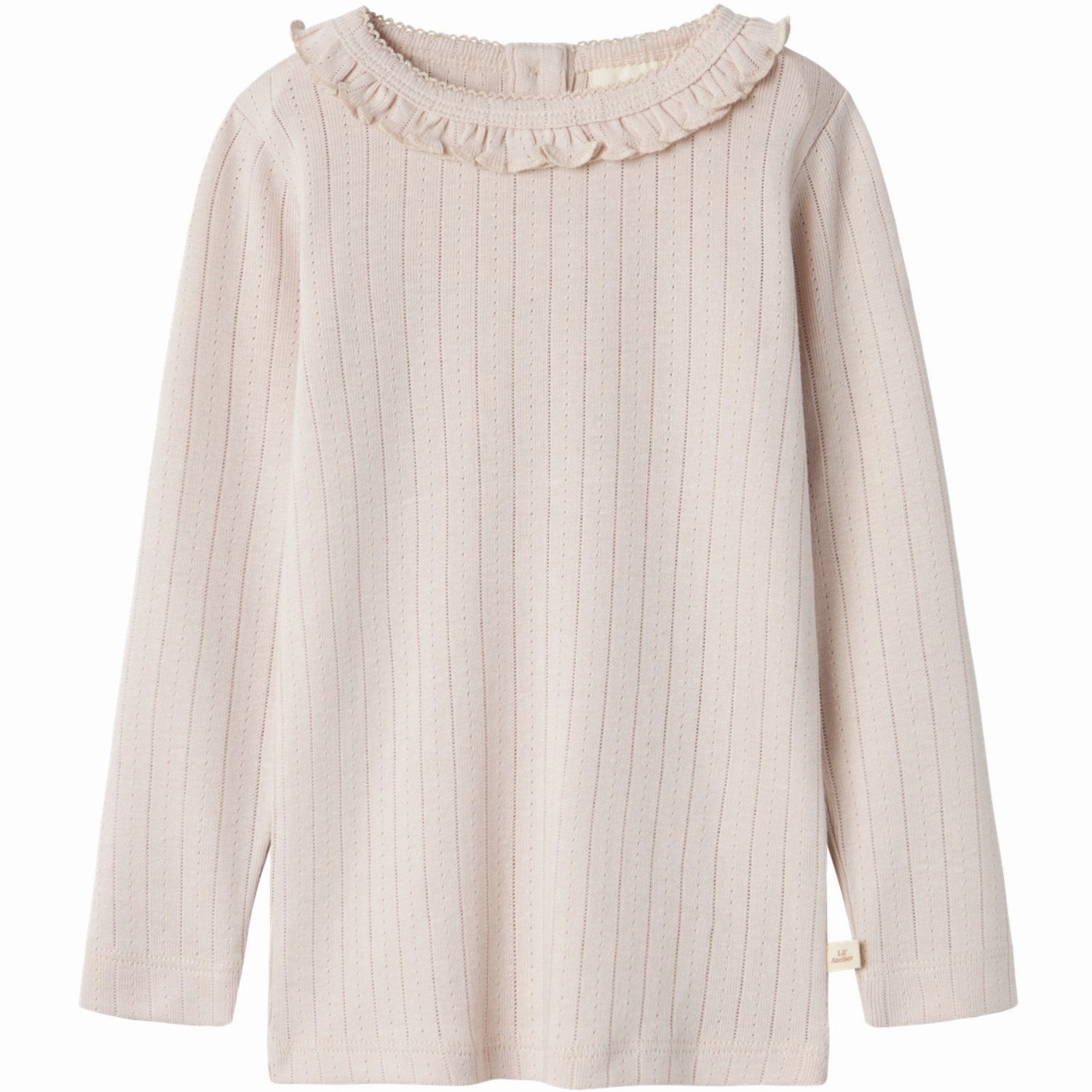 Lil'Atelier Gray Morn Rachel Nis Slim Blouse Noos High-End Finish