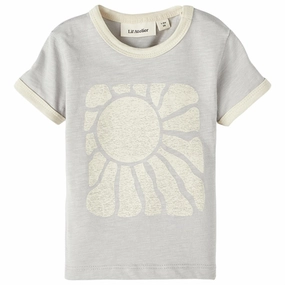 Minimalist Wear Breathable Look Lil'Atelier Harbor Mist Dawson T-Shirt