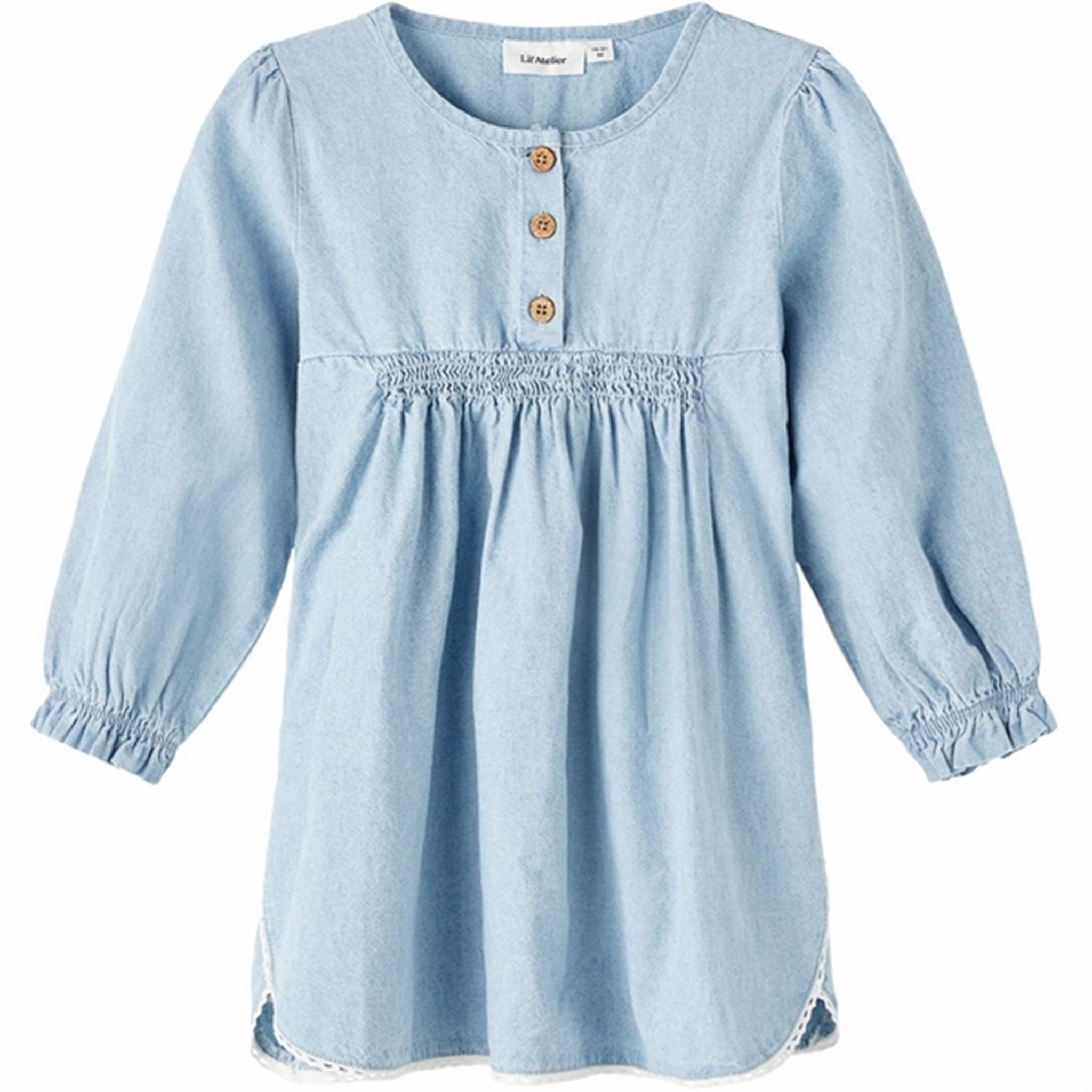 Light Attitude Lil'Atelier Light Blue Denim Lana Loose Dress