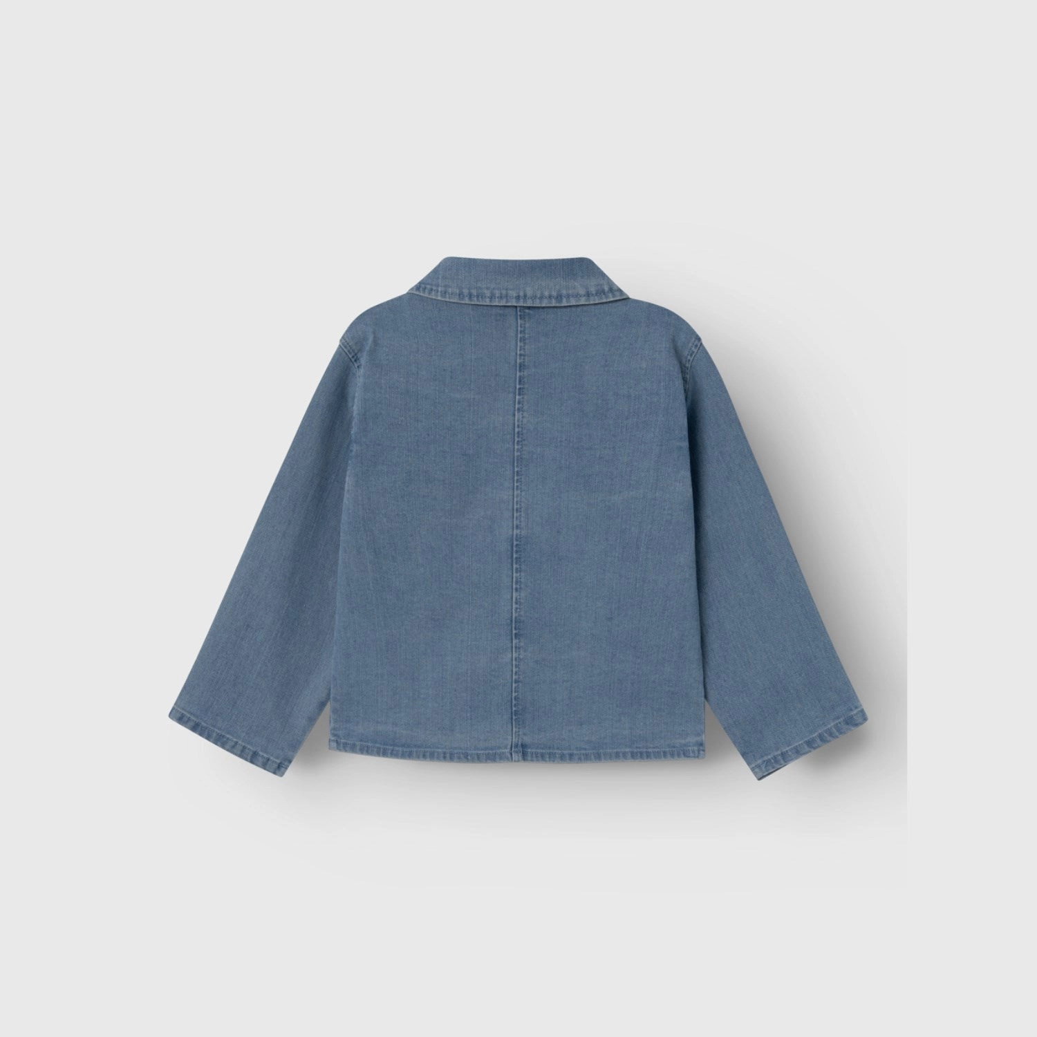 Lightweight texture Lil'Atelier Medium Blue Denim Okaja Denim Shirt
