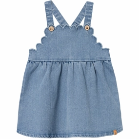 Summer-Season Calm Aesthetic Lil'Atelier Medium Blue Denim Okaja Denim Skirtall