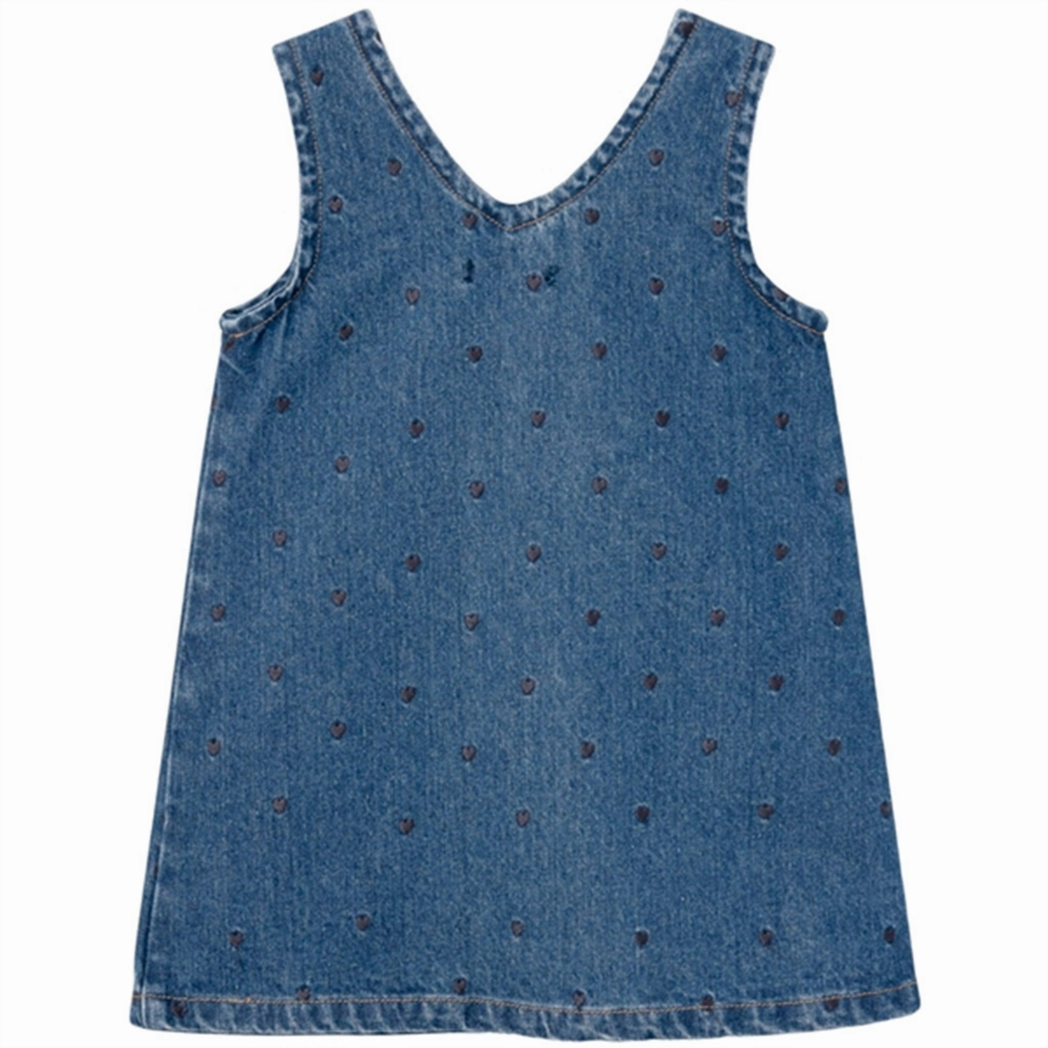 Pure Lines Lil'Atelier Medium Blue Denim Rey Denim Spencer Dress