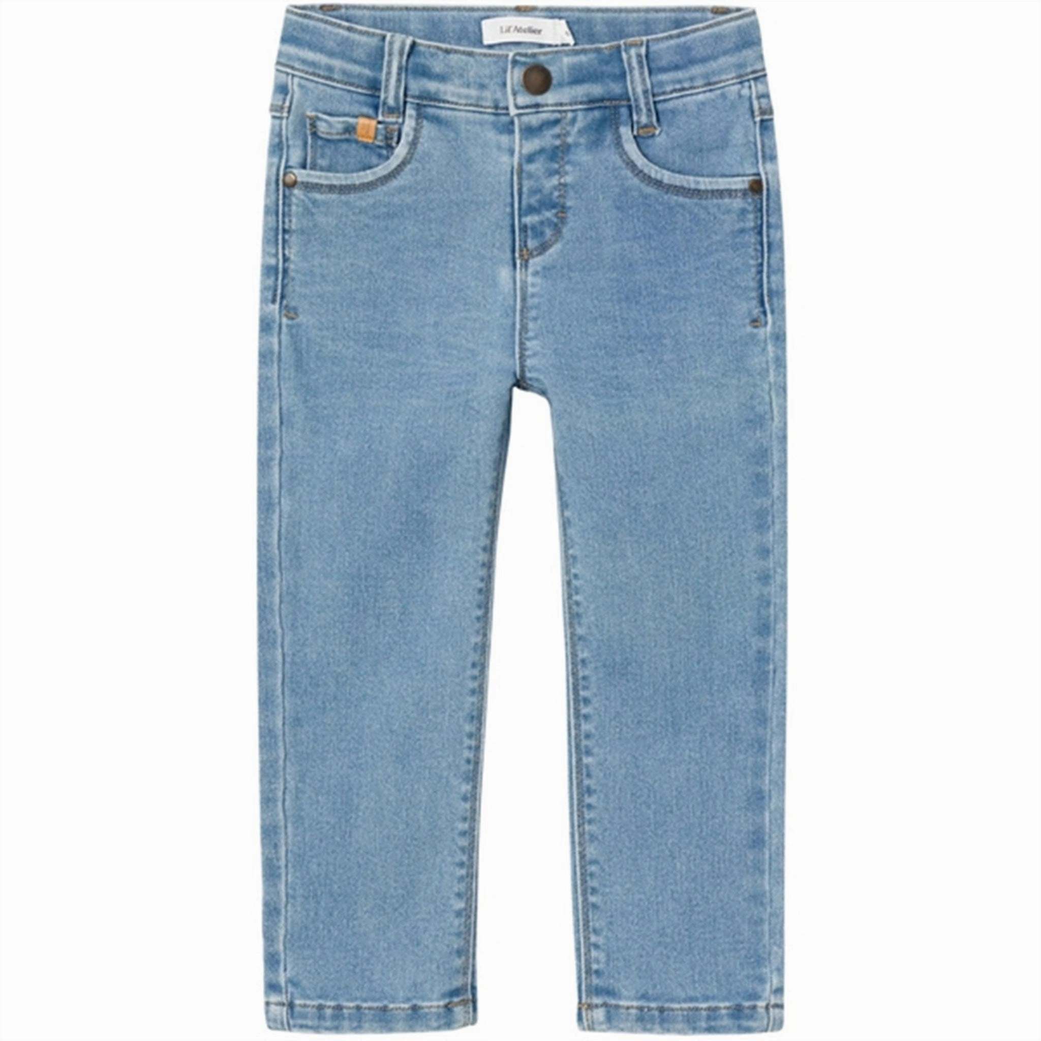 Lil'Atelier Medium Blue Denim Ryan Jeans Classic Wear Street Fashion