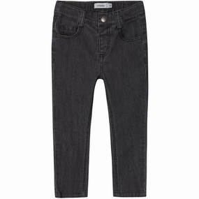 Lil'Atelier Medium Grey Denim Ryan Regular Okaja Jeans Style Simplicity Flexible Style