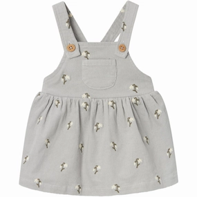 Lil'Atelier Mirage Gray Nelly Loose Coduroy Skirtall Chic Appeal