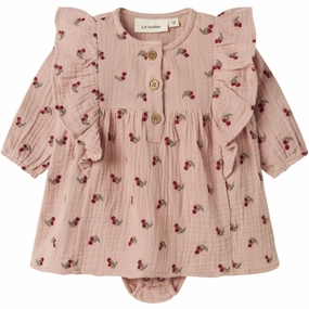 Lil'Atelier Misty Rose Nbfkoala Ls Loose Body Dress Lil Night Charm
