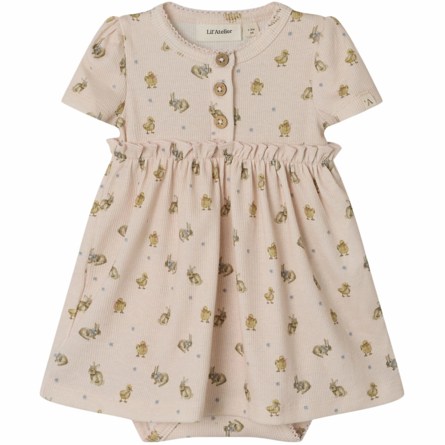 Summer Wardrobe Versatile-Style Lil'Atelier Morganite Lavo Kin Body Dress