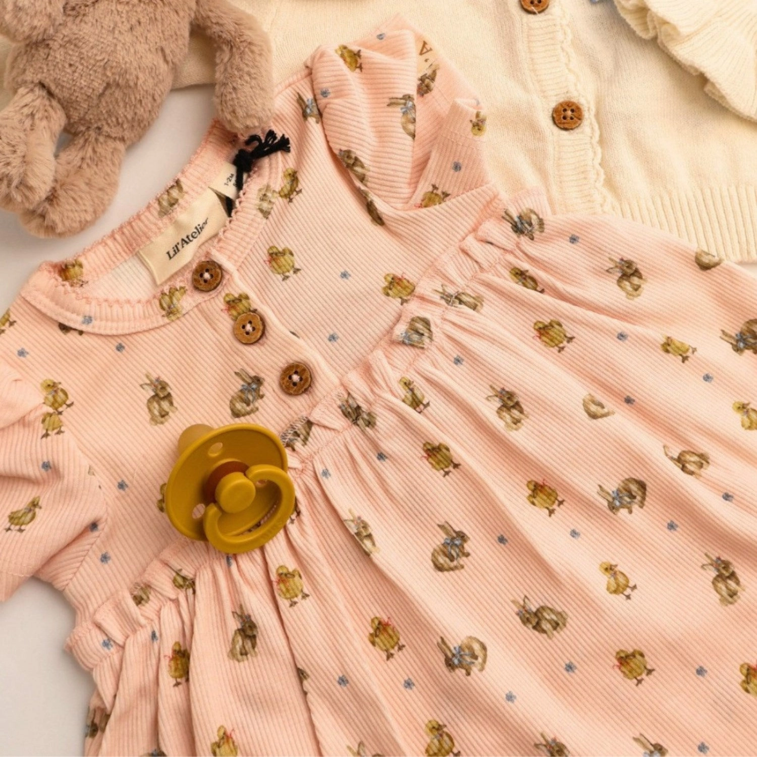 Heritage-Brand Lil'Atelier Morganite Lavo Kin Body Dress