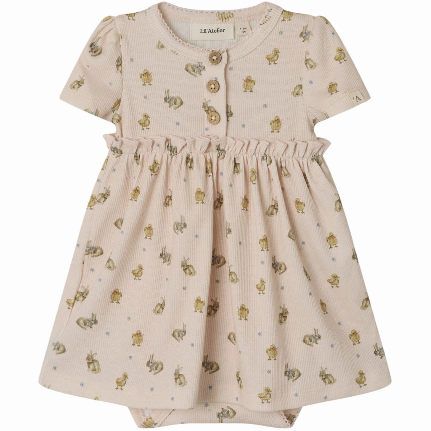 Lil'Atelier Morganite Lavo Kin Body Dress Stylish Line Loose Flow