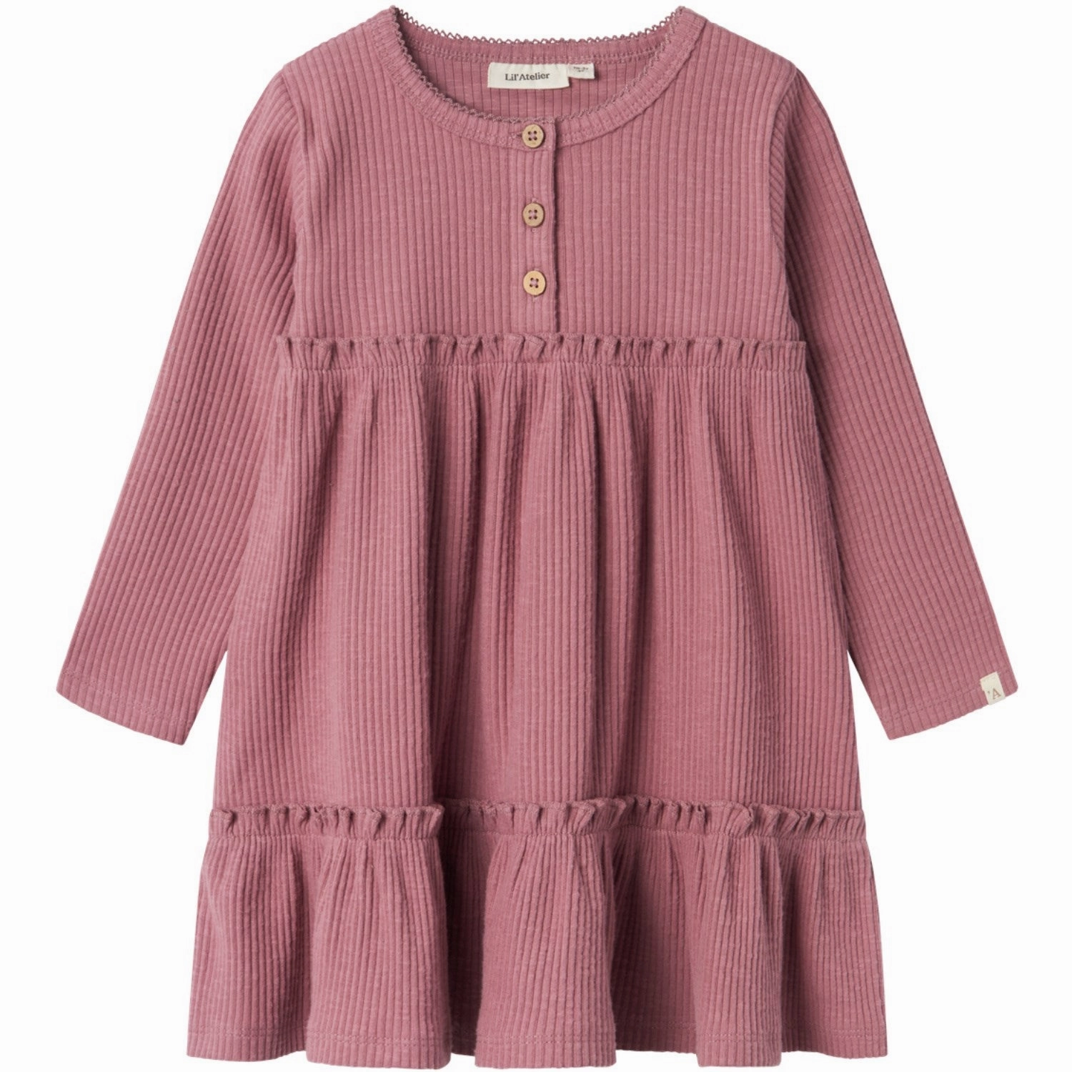 Satin-Edge Lil'Atelier Nostalgia Rose Raja Sao Dress