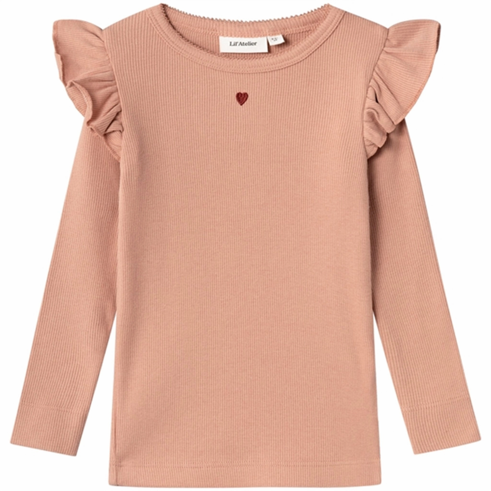 Lil'Atelier Nougat Embroidery Gago Kuo Slim Blouse tailored look Tagless Labeling