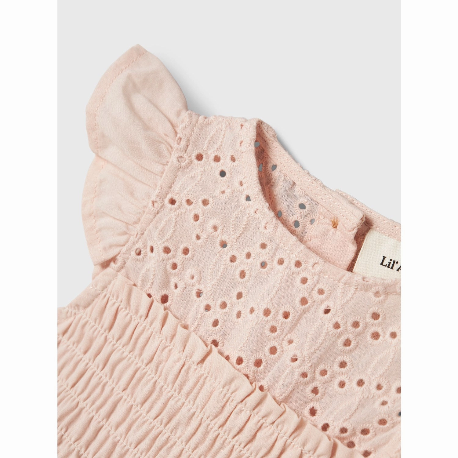 Lil'Atelier Peach Blush Jedi Capsl Body Dress Seasonal piece Airy Silk