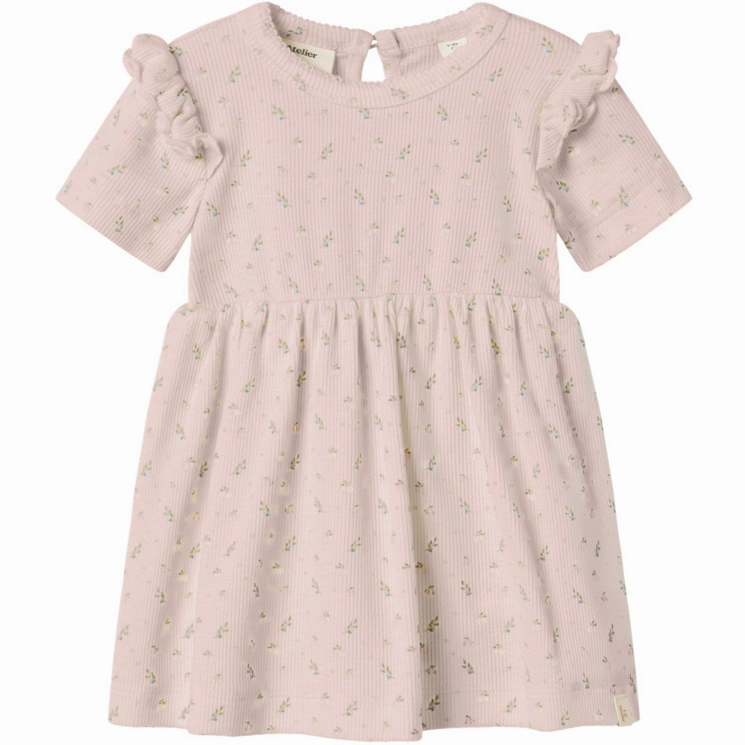 Lil'Atelier Peach Blush Nbfgago Kef Ss Body Dress Lil Modern Comfort Fall Piece