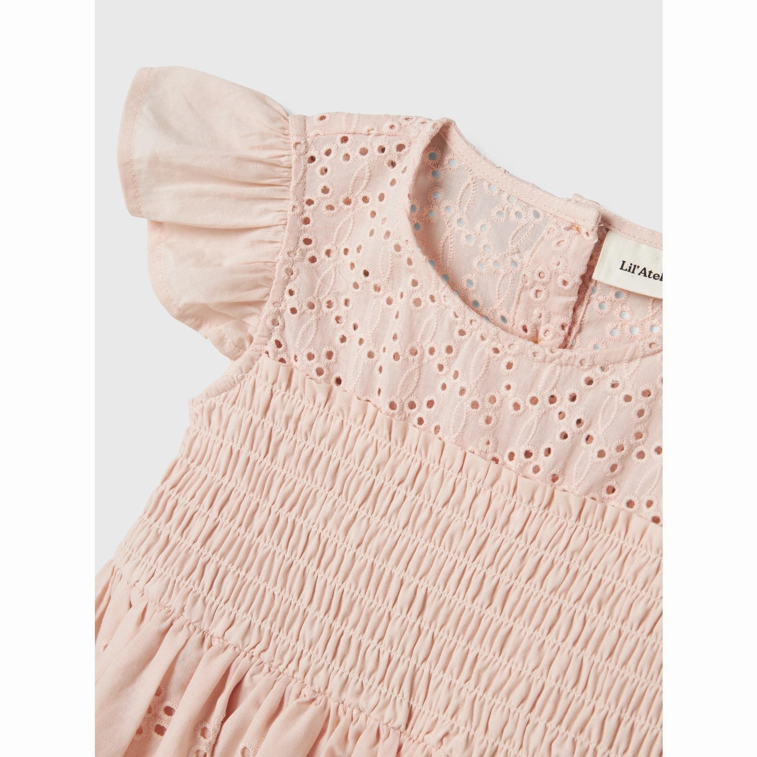 Lil'Atelier Peach Blush Nmfjedi Capsl Loose Dress Lil Street Mood