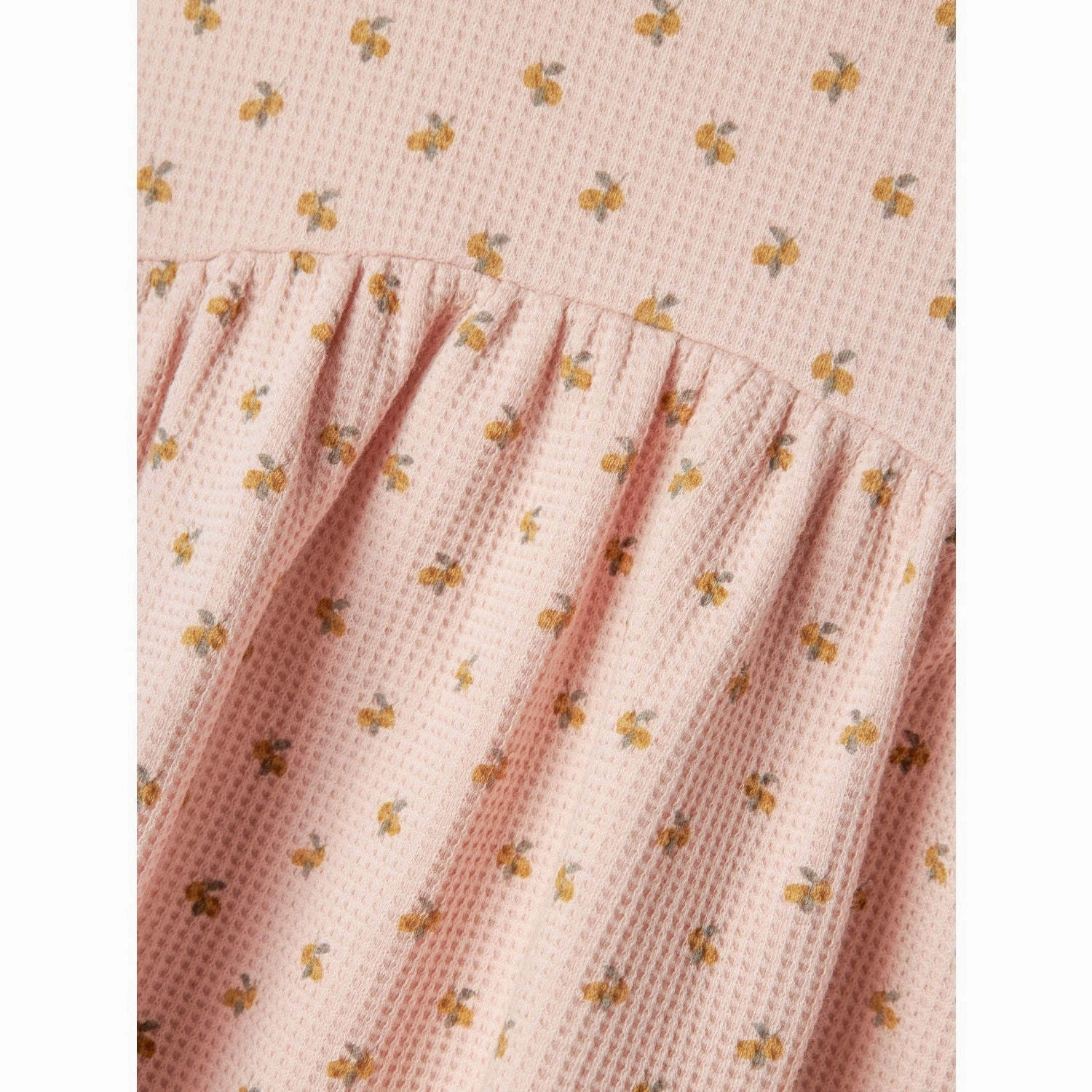 Comfy Look Front Ruffle Lil'Atelier Peach Whip Desma Dress