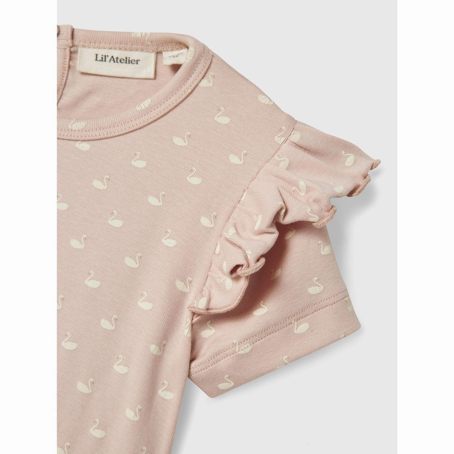 Trendy Tailoring Luxe Appeal Lil'Atelier Peach Whip Swans Gayo Dress