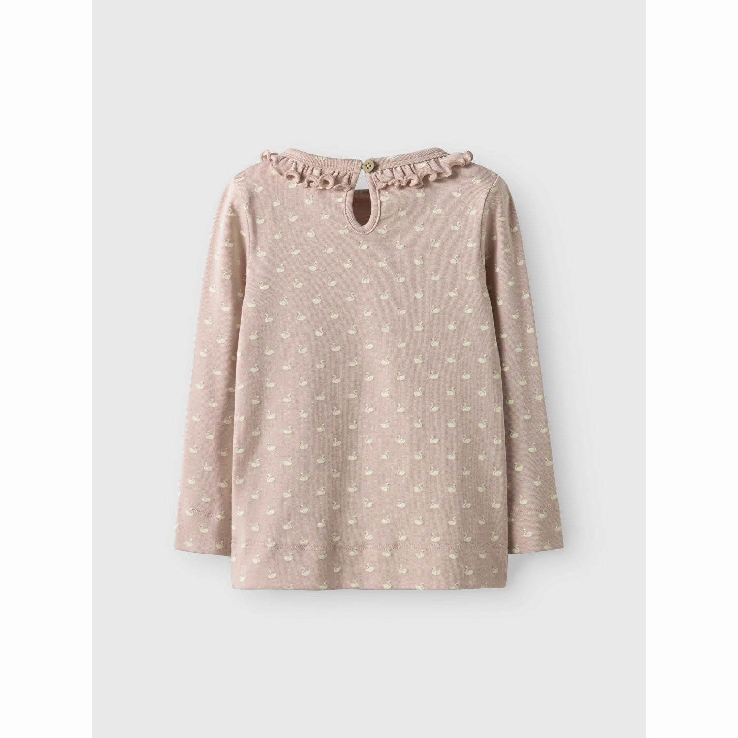 Lil'Atelier Peach Whip Swans Gayo Slim Blouse Animal Print