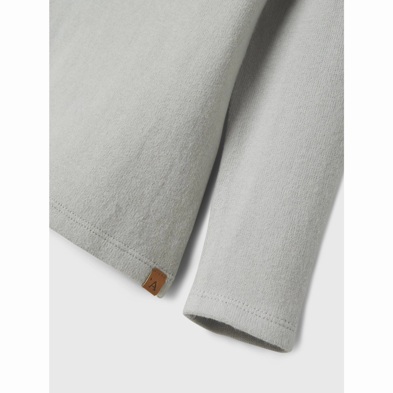 Lil'Atelier Pigeon Nmmthoro Hen Ls Slim Top Lil Neutral Shade