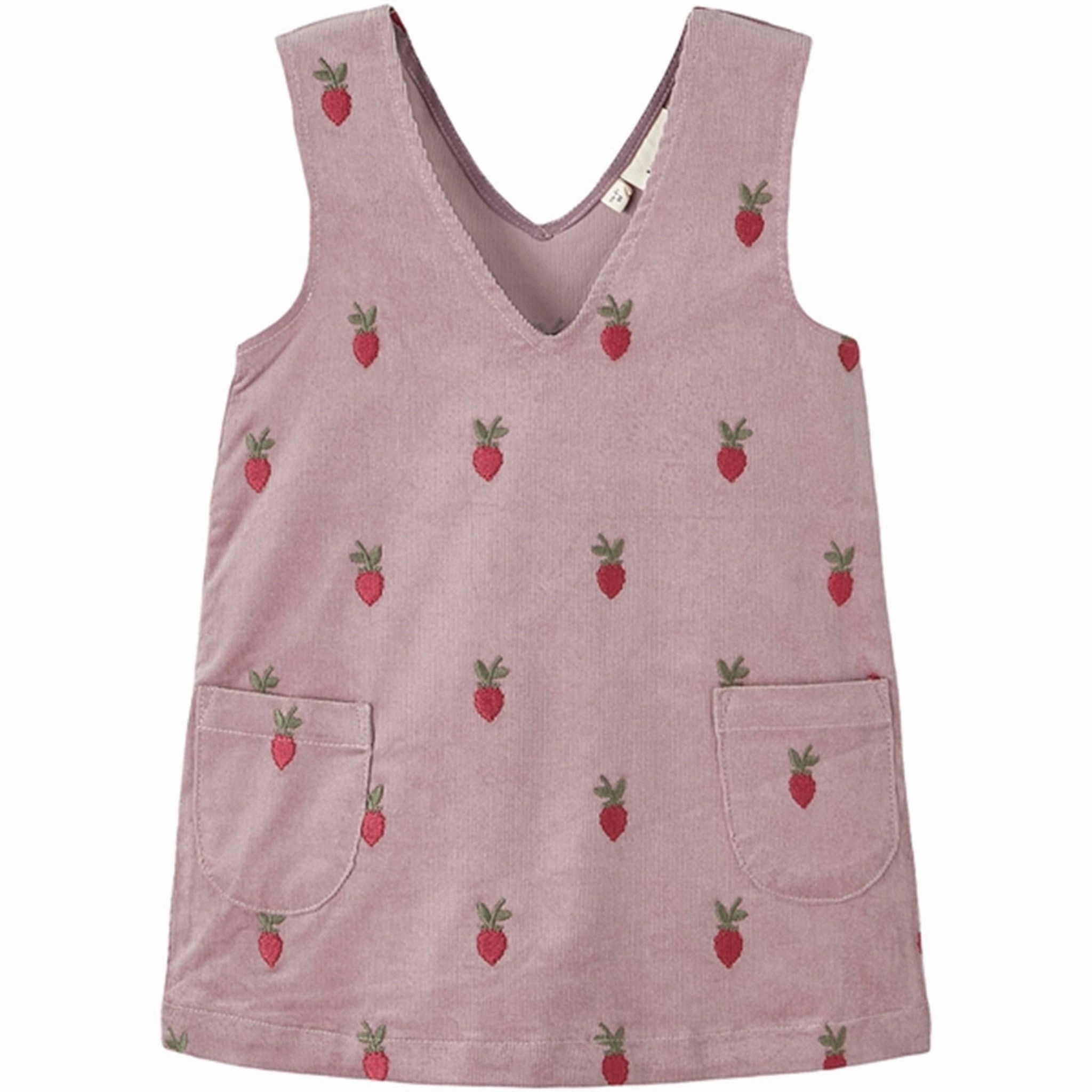 Breezy Comfort Light and Comfortable Wear Lil'Atelier Quail Nelly Corduroy Spencer Dress