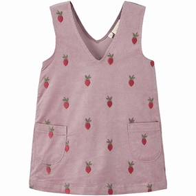 Breezy Comfort Light and Comfortable Wear Lil'Atelier Quail Nelly Corduroy Spencer Dress