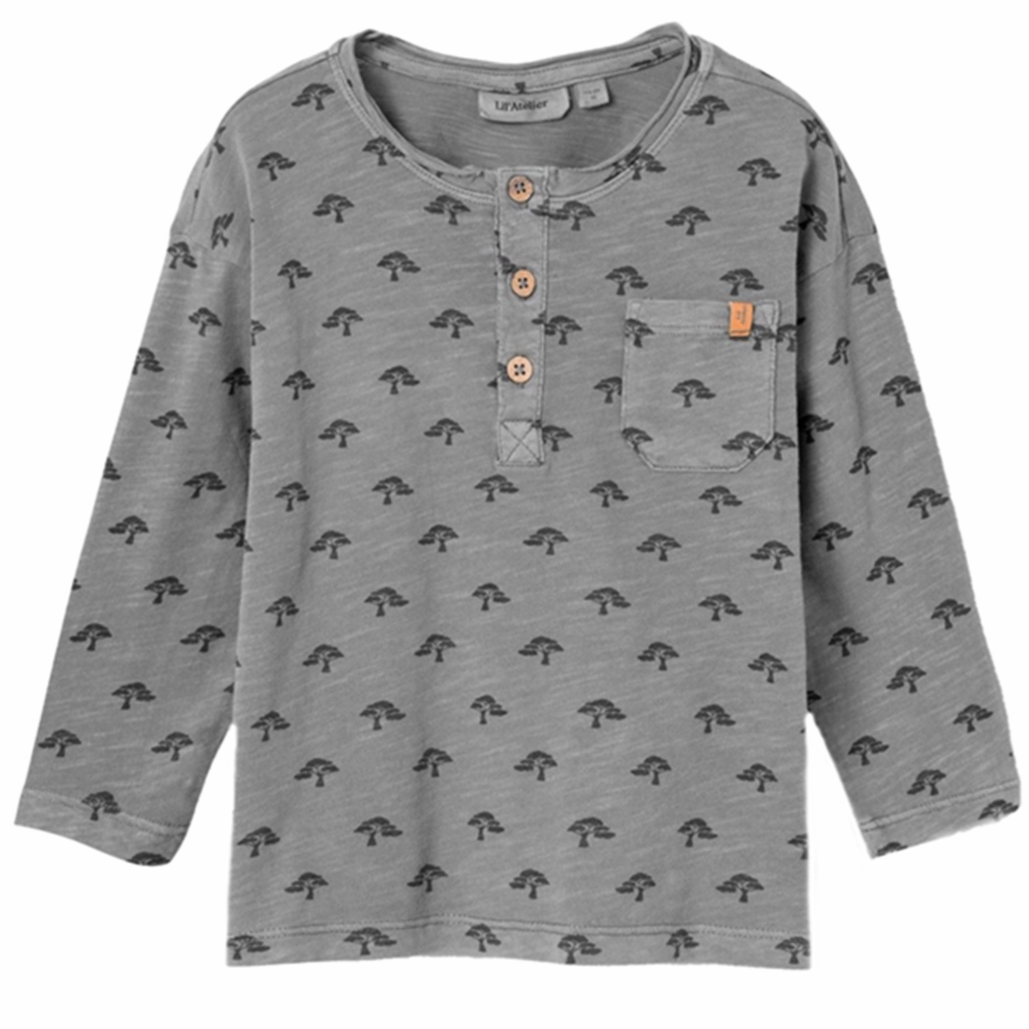 Seamless Sides Lil'Atelier Quiet Shade Liam Loose Blouse