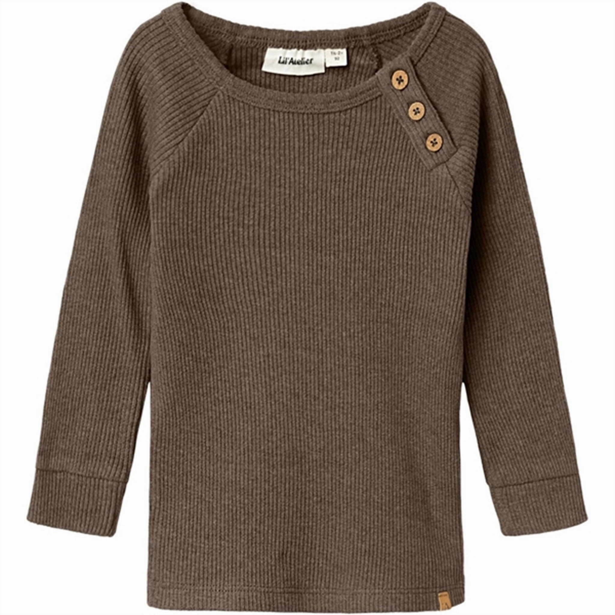 Loose Fit Monochrome Palette Lil'Atelier Rain Drum Sophio Slim Blouse