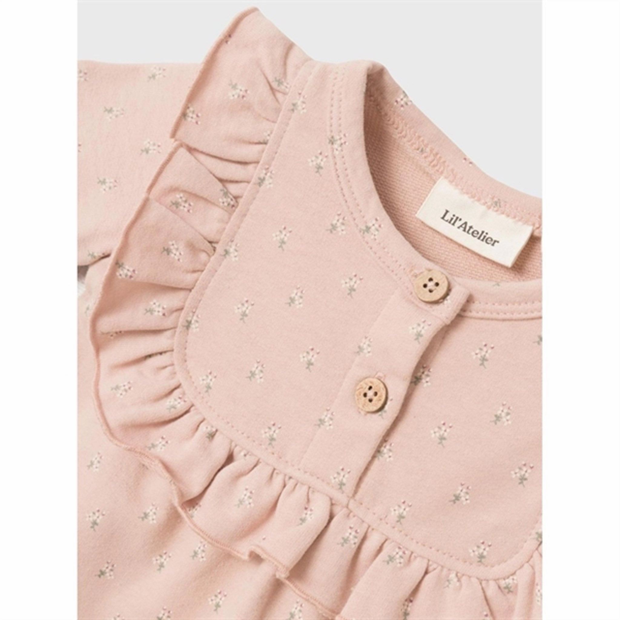 Comfy Yet Stylish Lil'Atelier Rose Dust Fanja Sweat Dress