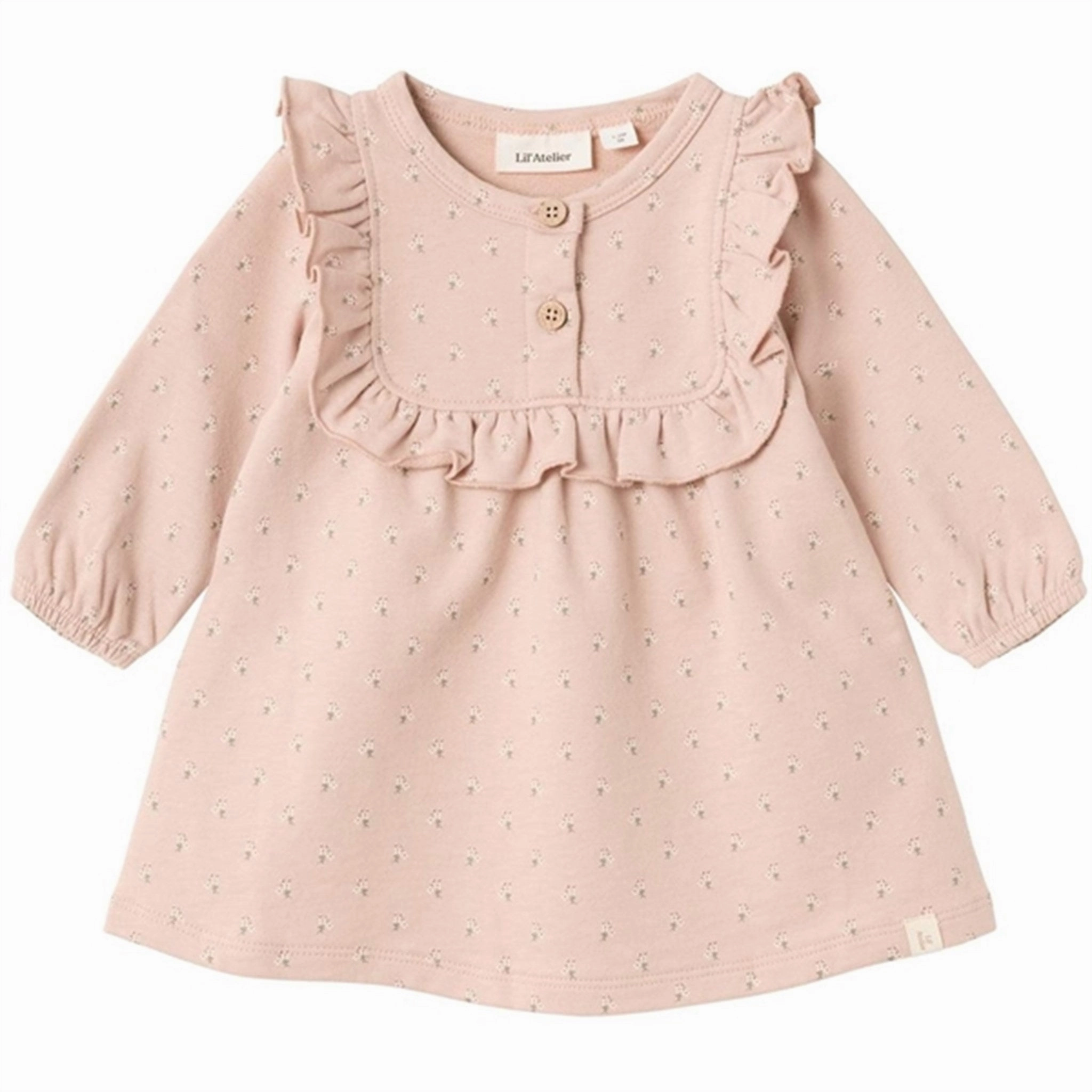 Event Favorite Edge Shape Lil'Atelier Rose Dust Fanja Sweat Dress