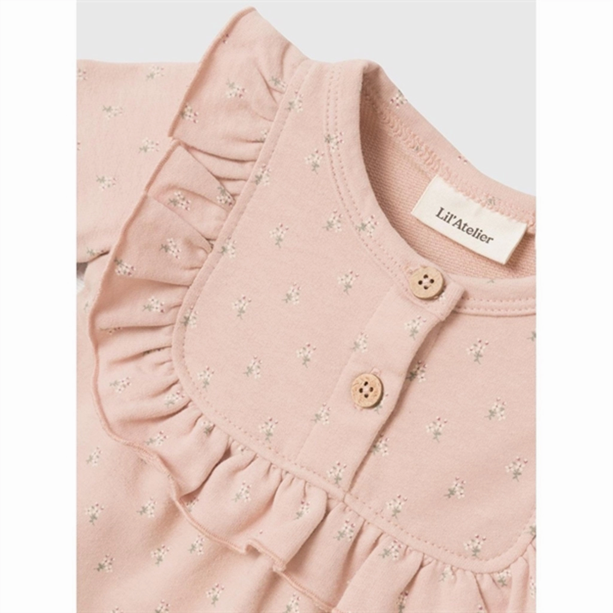 High-Fashion Versatile sundress Lil'Atelier Rose Dust Fanja Sweat Dress