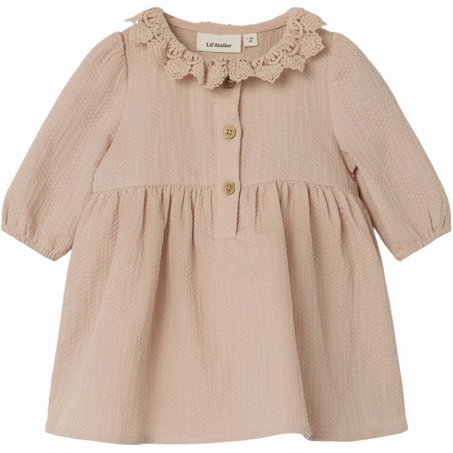 Lil'Atelier Rugby Tan Rosita Body Dress Wedding-Guest