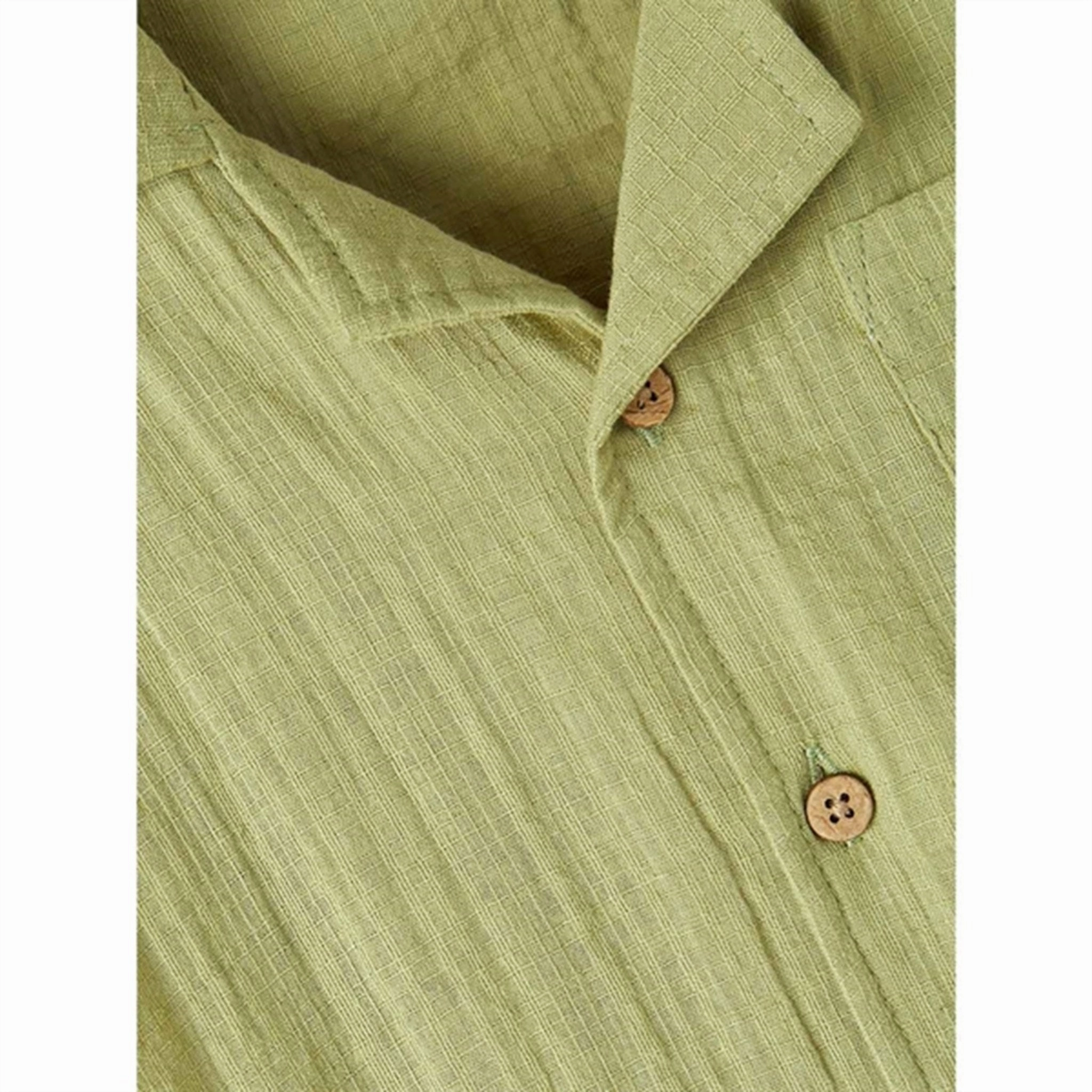 Lil'Atelier Sage Hessa Loose Shirt High Density Weave