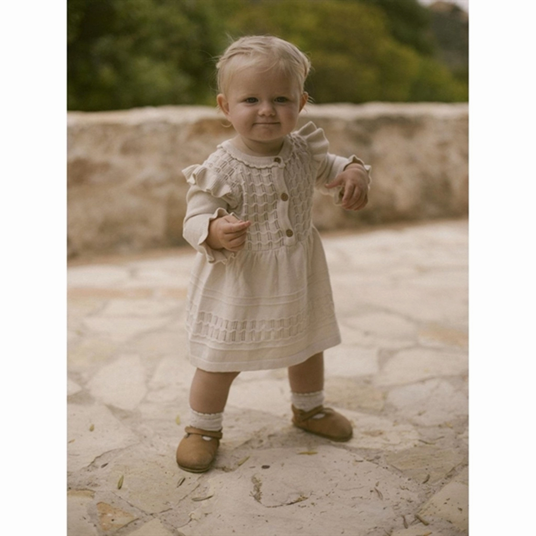 Lil'Atelier Sandshell Fauci Knit Dress Daywear Comfort Street Mode