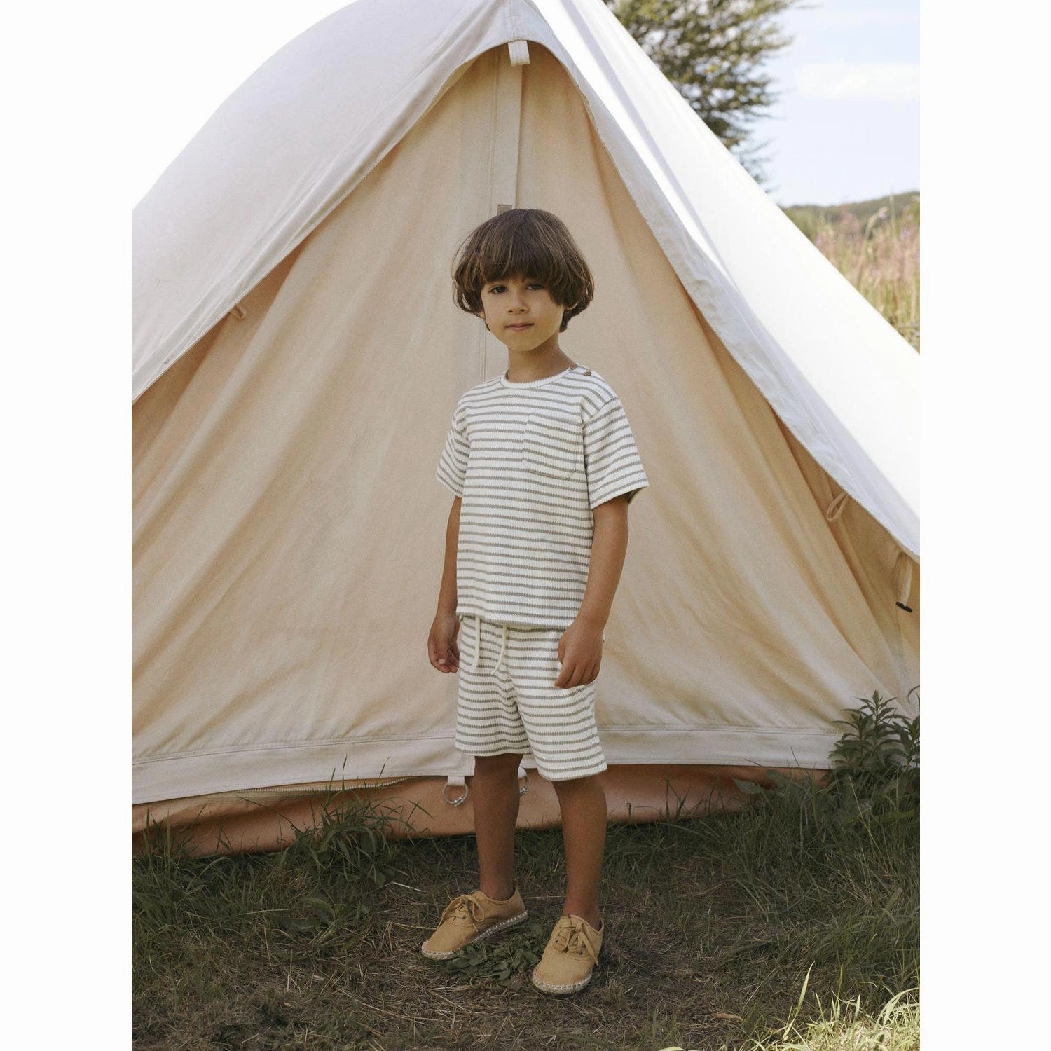 Minimal Fashion Lil'Atelier Seagrass Tadeo Loose T-Shirt