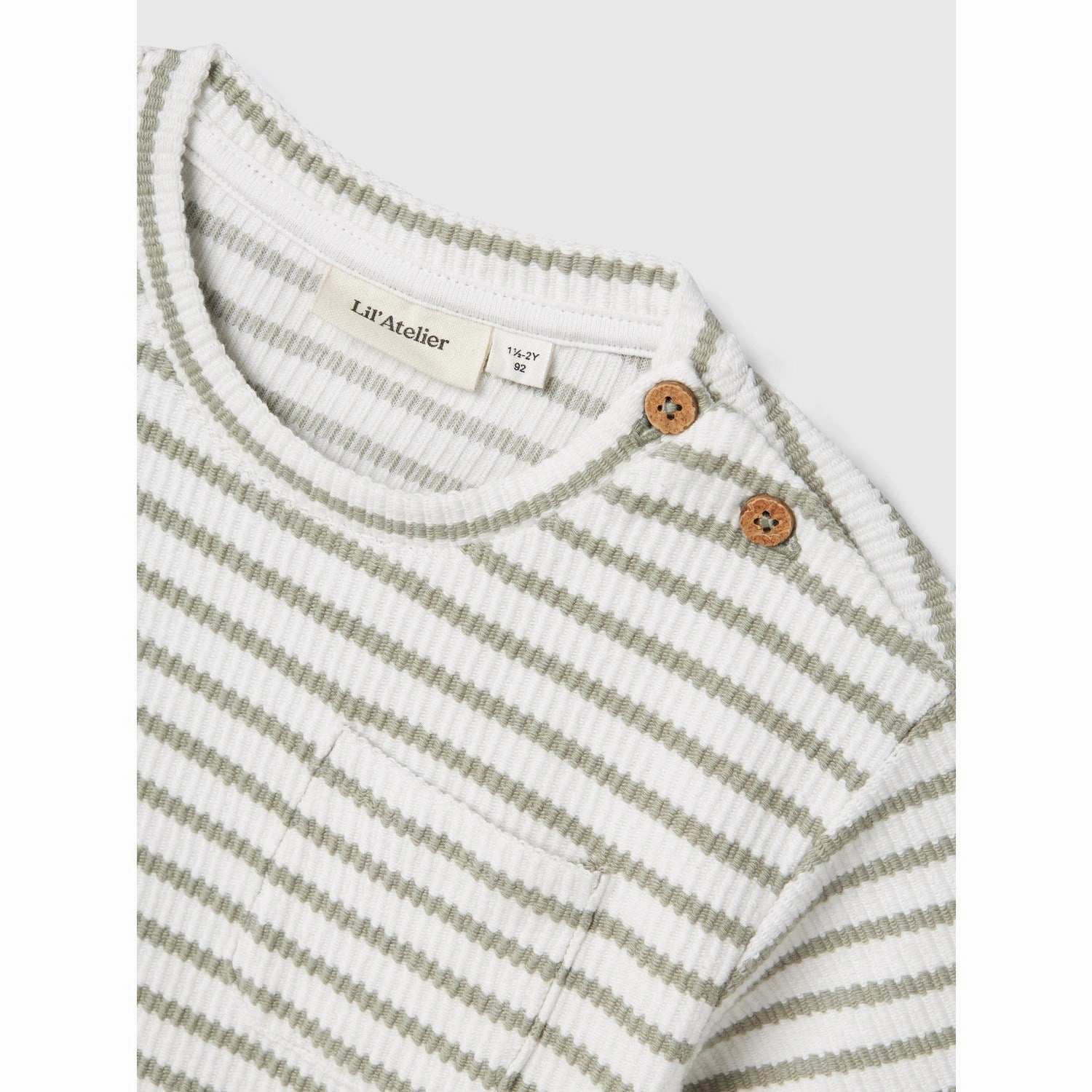 Effortless Style Relaxed Comfort Wear Lil'Atelier Seagrass Tadeo Loose T-Shirt