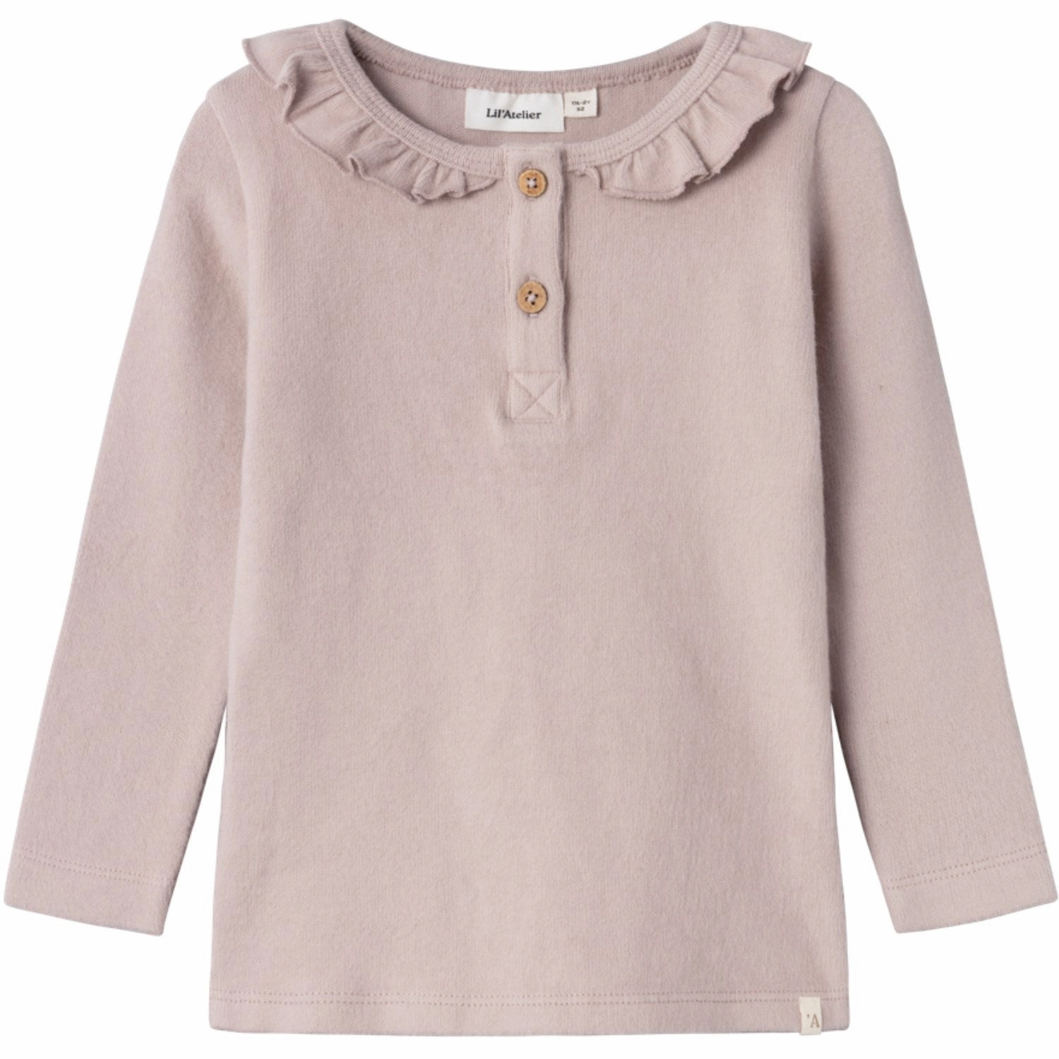 High-End Fashion Zip Front Lil'Atelier Shadow Gray Thoro Hou Slim Blouse