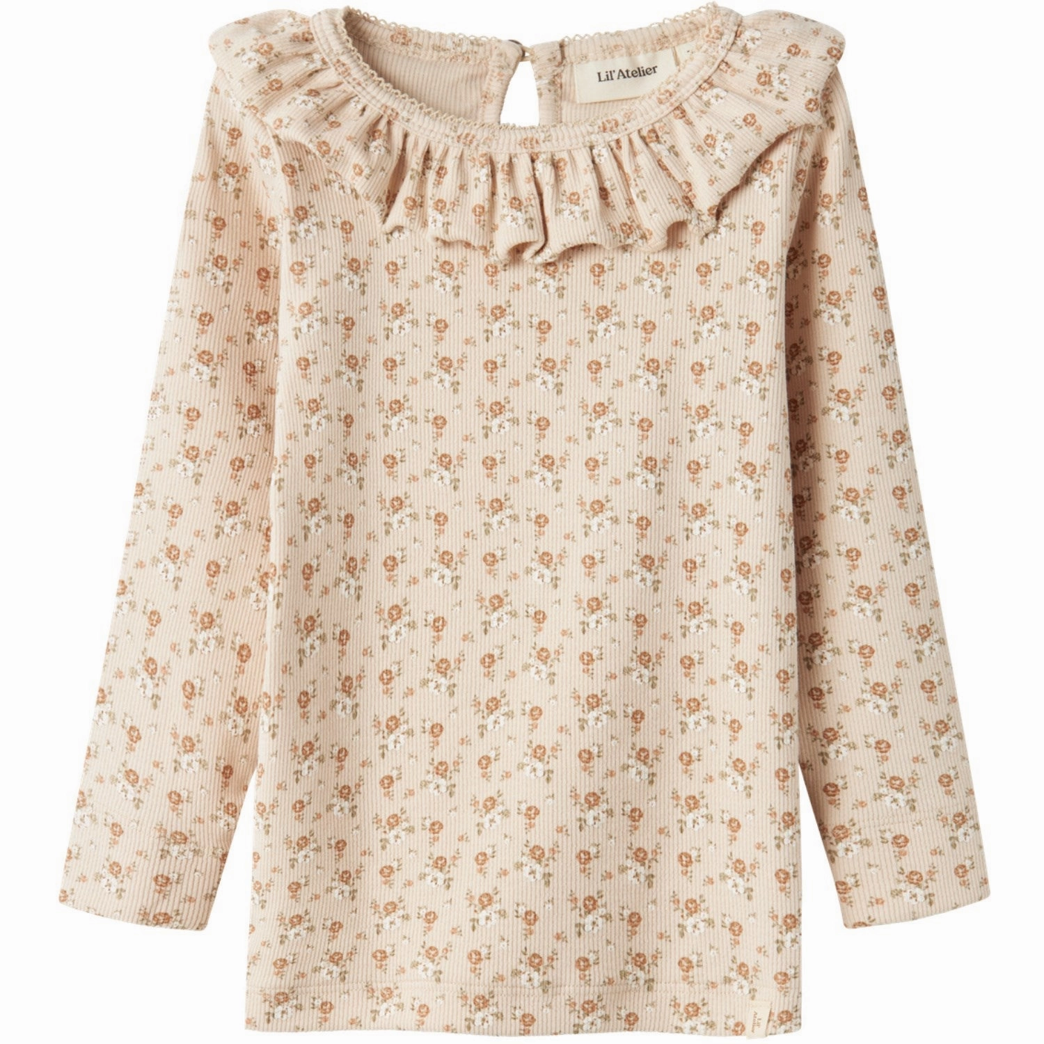 Lil'Atelier Sheer Bliss Gago Kni Slim Blouse Fitted Design