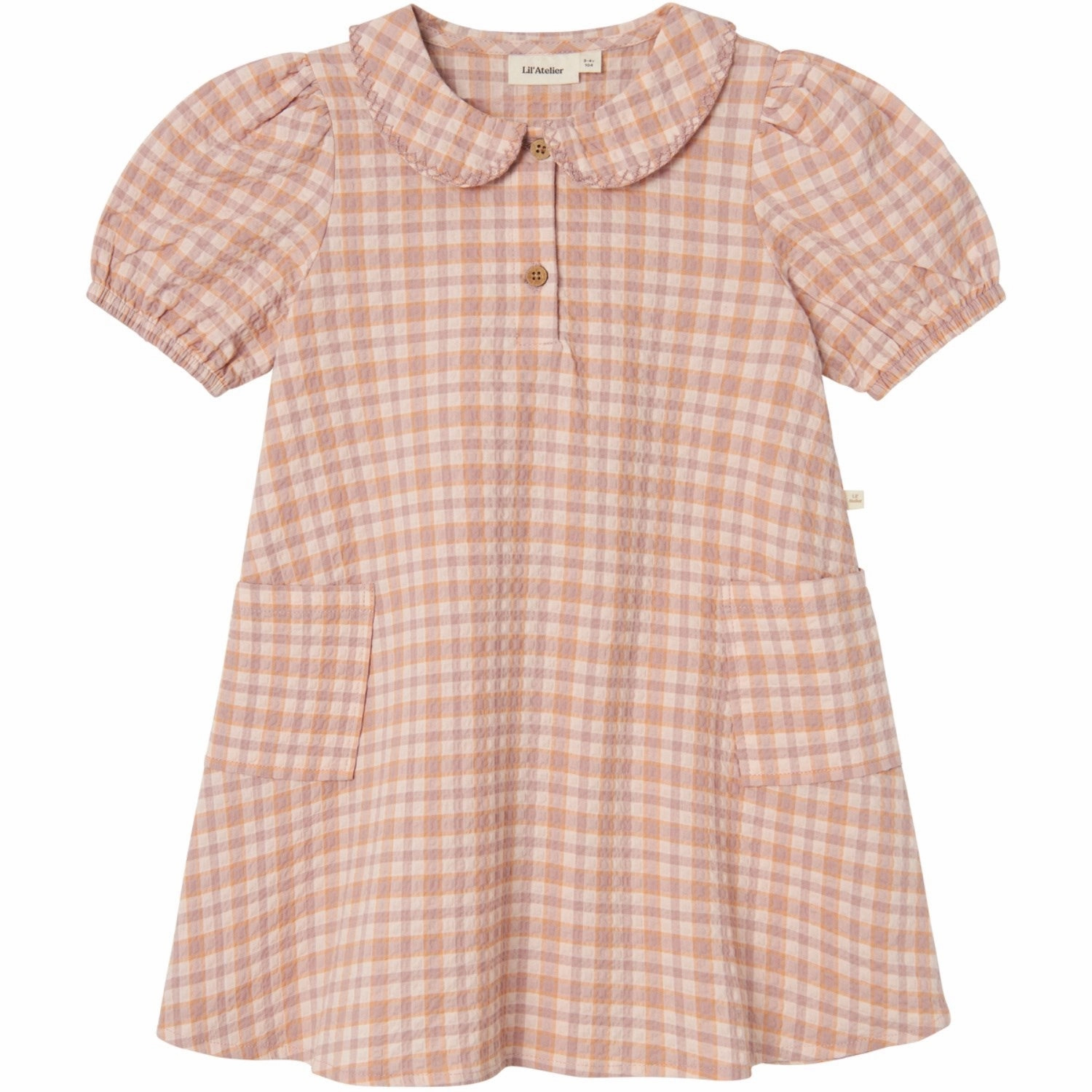 Clean Comfort Feminine Structure Lil'atelier Shell Haloma Loose Dress