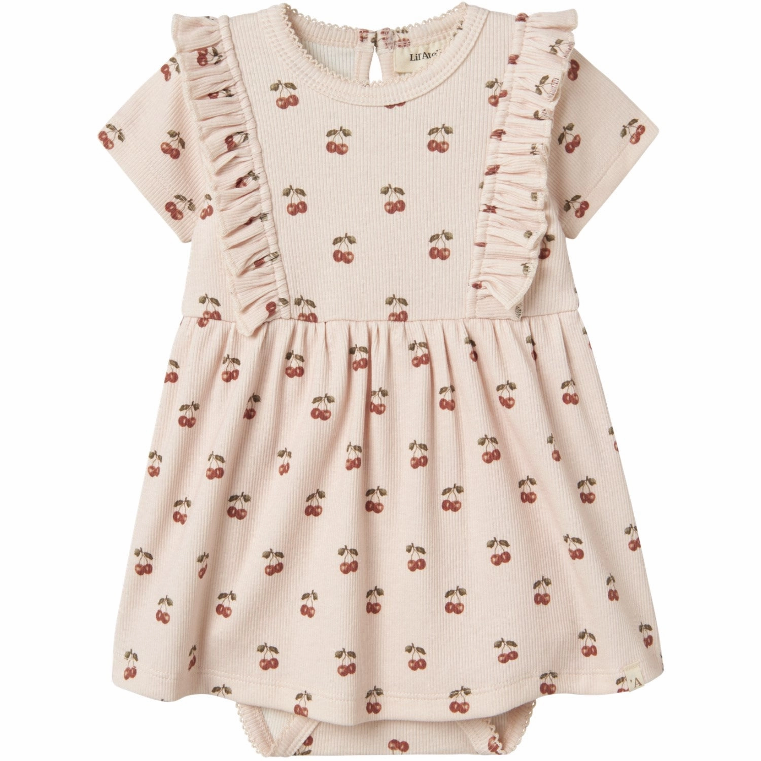 Clasp-Closure Lil'Atelier Silver Peony Lavo Ena Body Dress