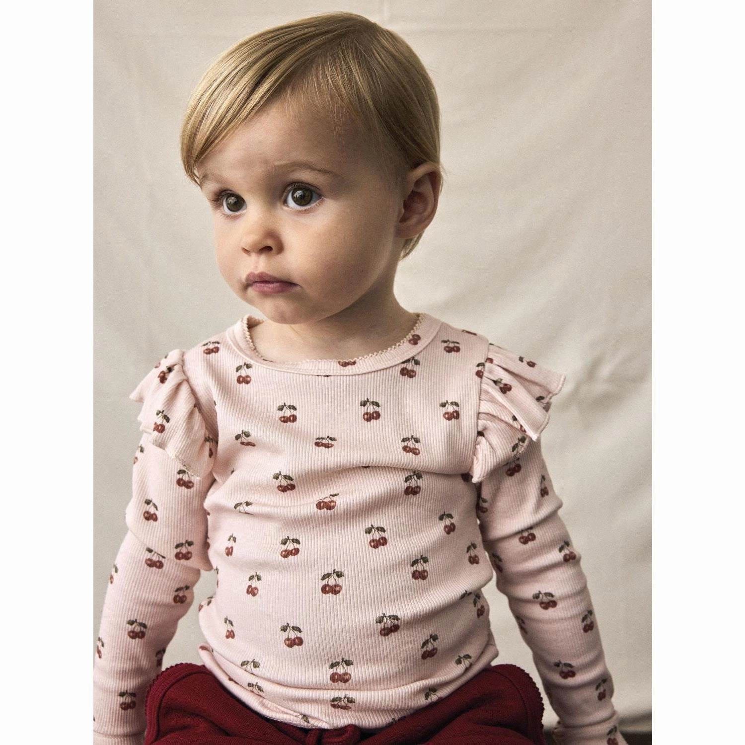 Lil'Atelier Silver Peony Lavo Eve Slim Blouse Contemporary Look