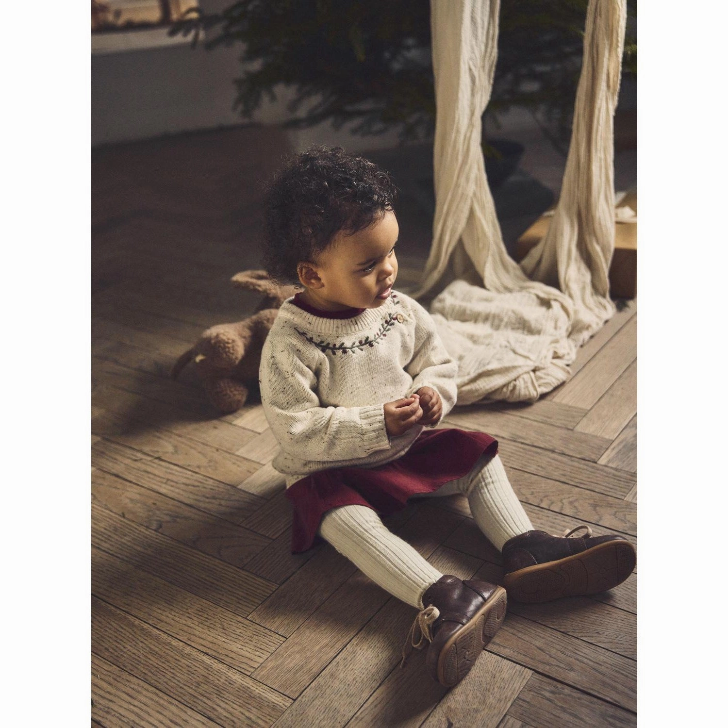 Lil'Atelier Spiced Apple Rhodette Loose Body Dress Soft Outfit