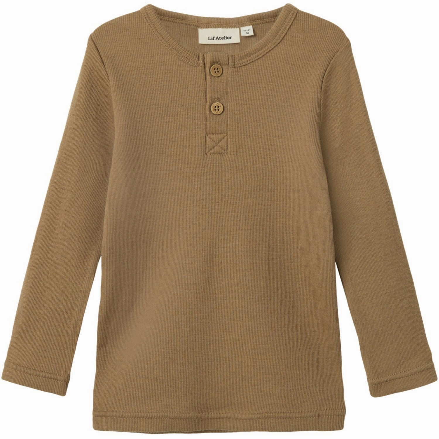 Lil'Atelier Tigers Eye Nmnnoel Neb Wool Ls Slim Top Lil Current Style
