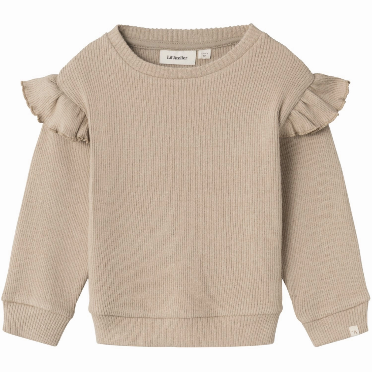 Embroidered Detail Vintage Style Lil'Atelier Travertine Sophia Loose Blouse