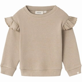 Embroidered Detail Vintage Style Lil'Atelier Travertine Sophia Loose Blouse