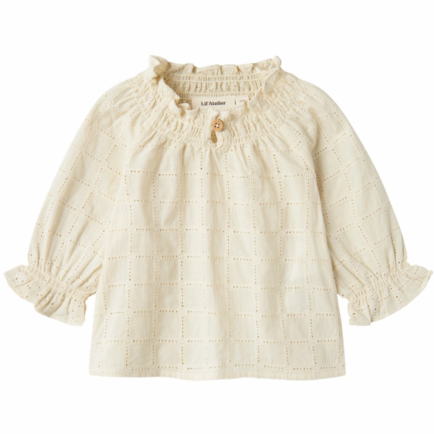 Lil'Atelier Turtledove Binda Loose Shirt Creative Professional