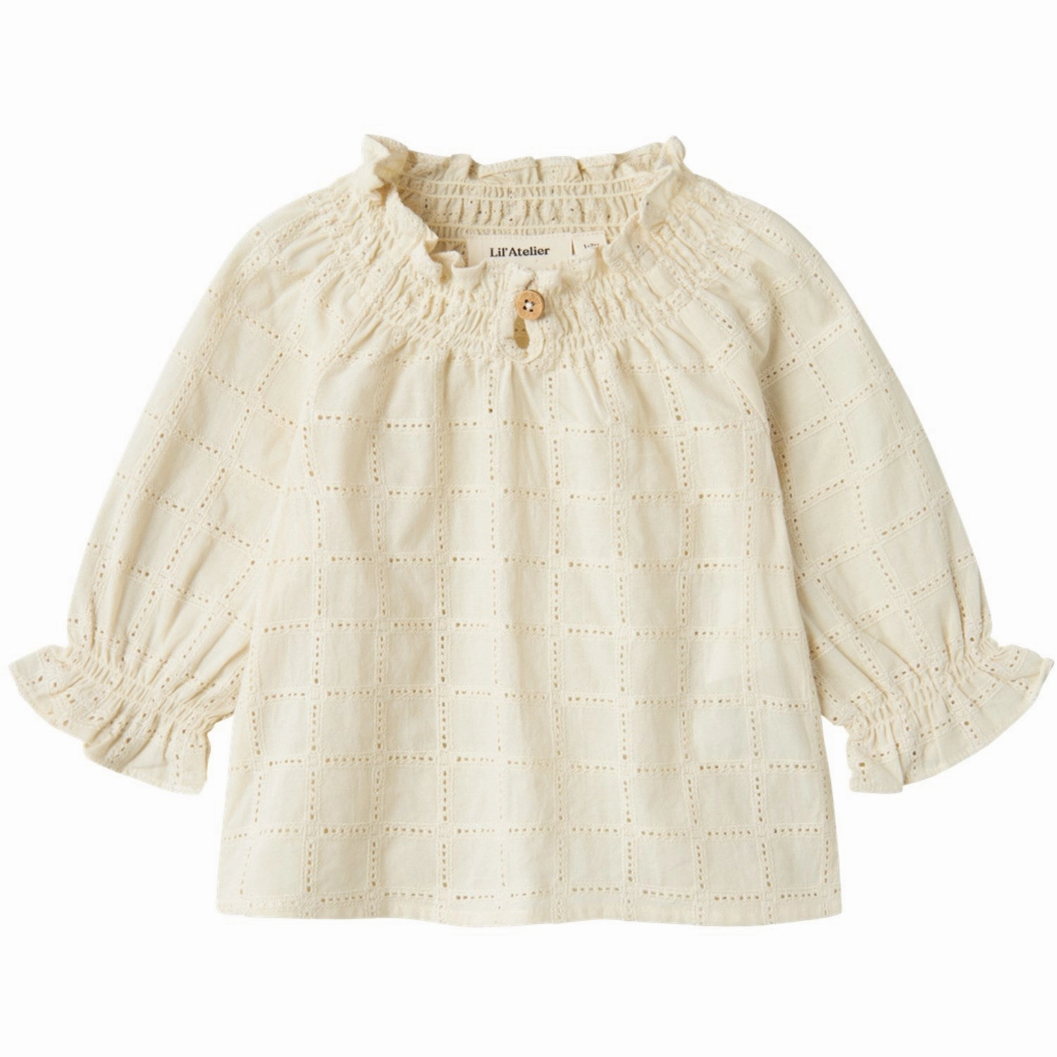Lil'Atelier Turtledove Binda Loose Shirt Sleepwear
