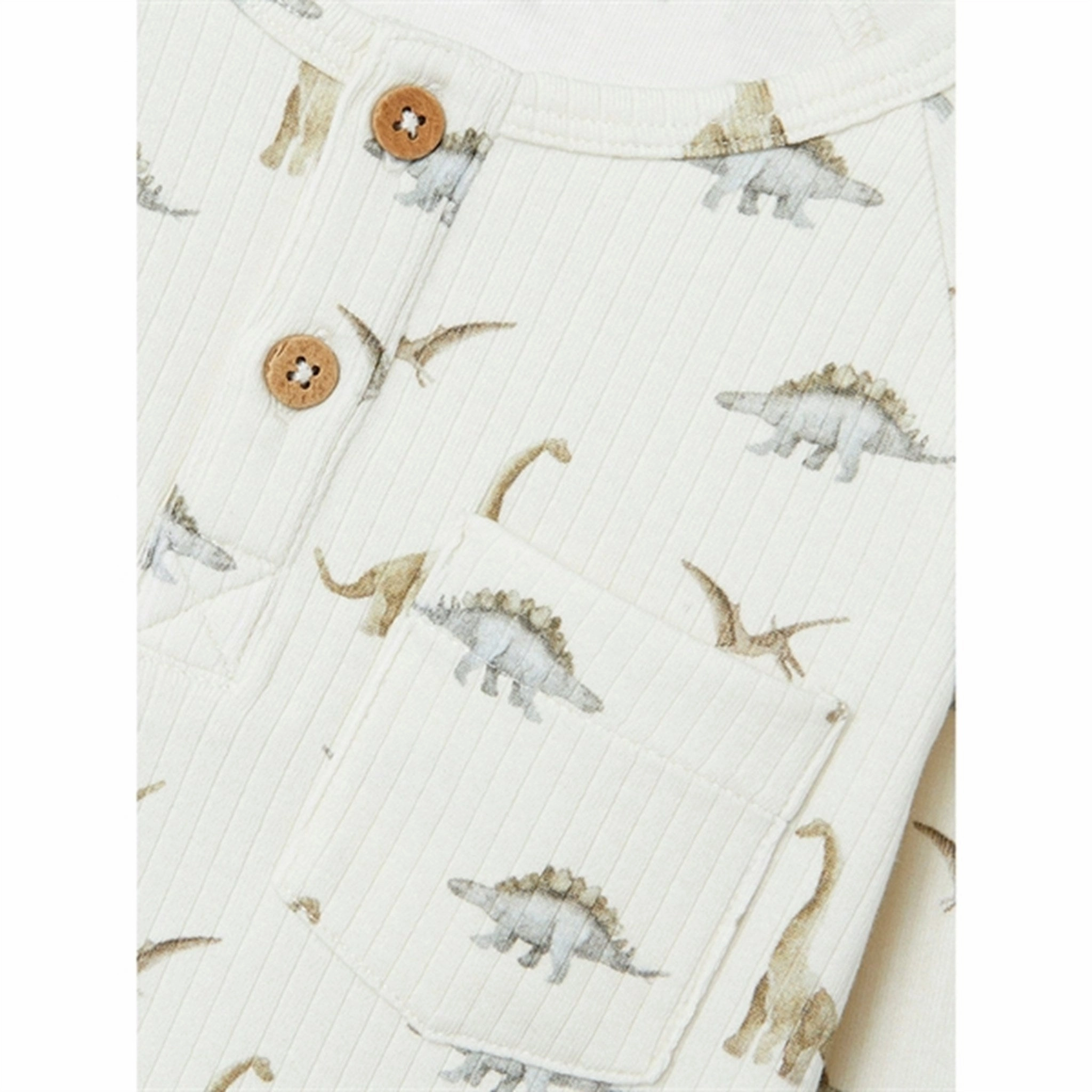 Urban Style Lil'Atelier Turtledove Dino Gio Bob Slim Blouse