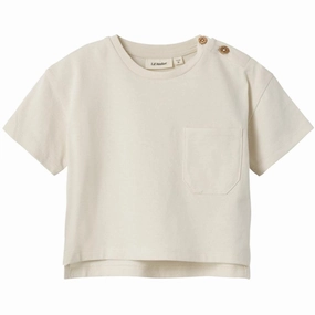 Lil'Atelier Turtledove Dolan T-Shirt Daily Fashion