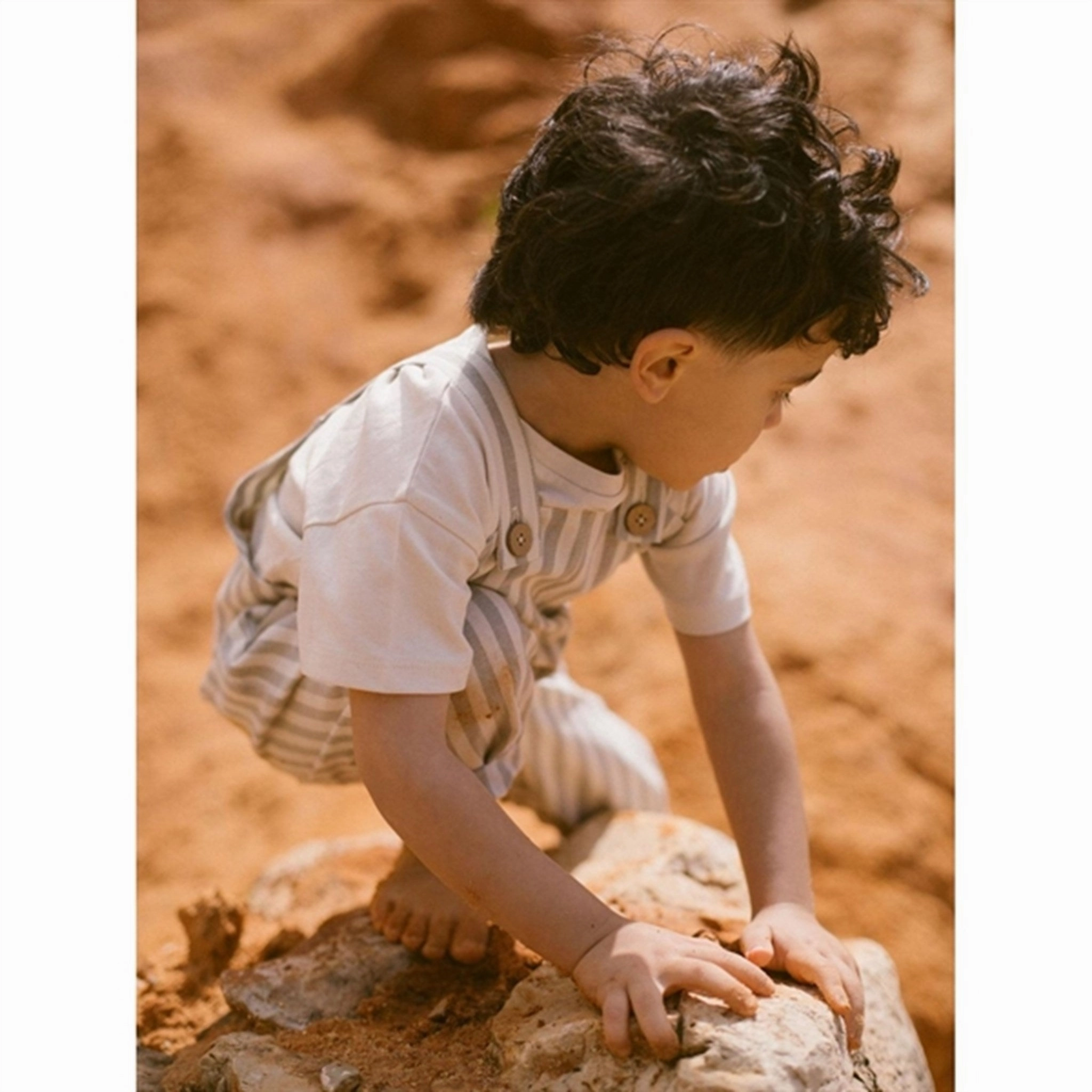 Lil'Atelier Turtledove Dolan T-Shirt Ethically Sourced Cotton Seasonal Layer
